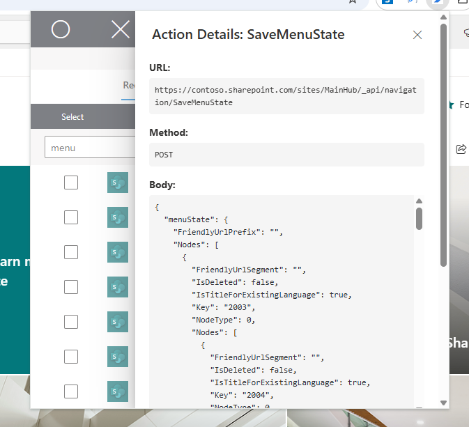 Action Details