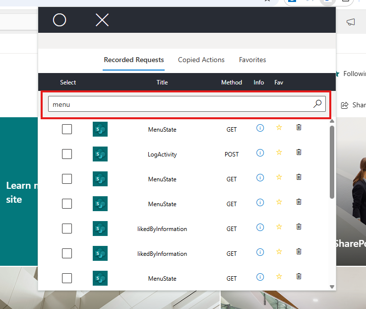 Search Feature