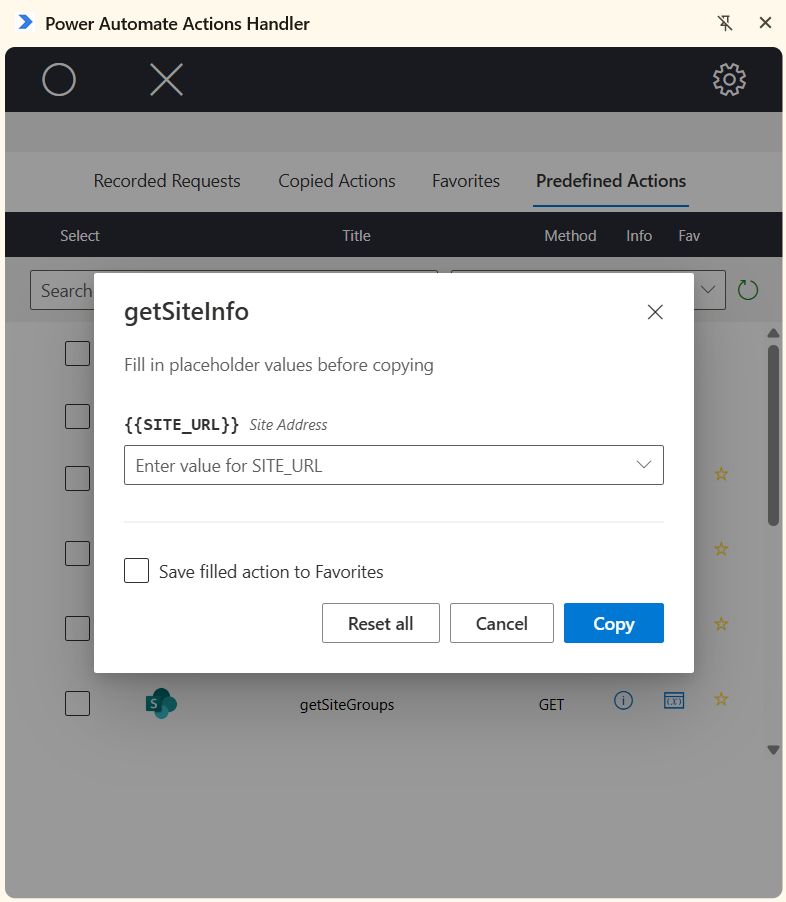 Placeholders