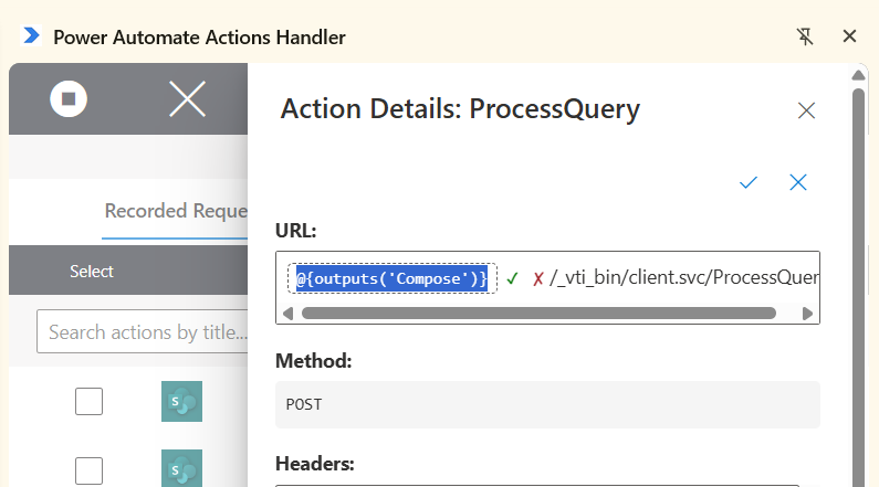 Variable in Edit Action - Edit Mode
